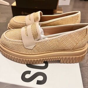 NEW. NEVER WORN. Schutz Loafers. Size 8.